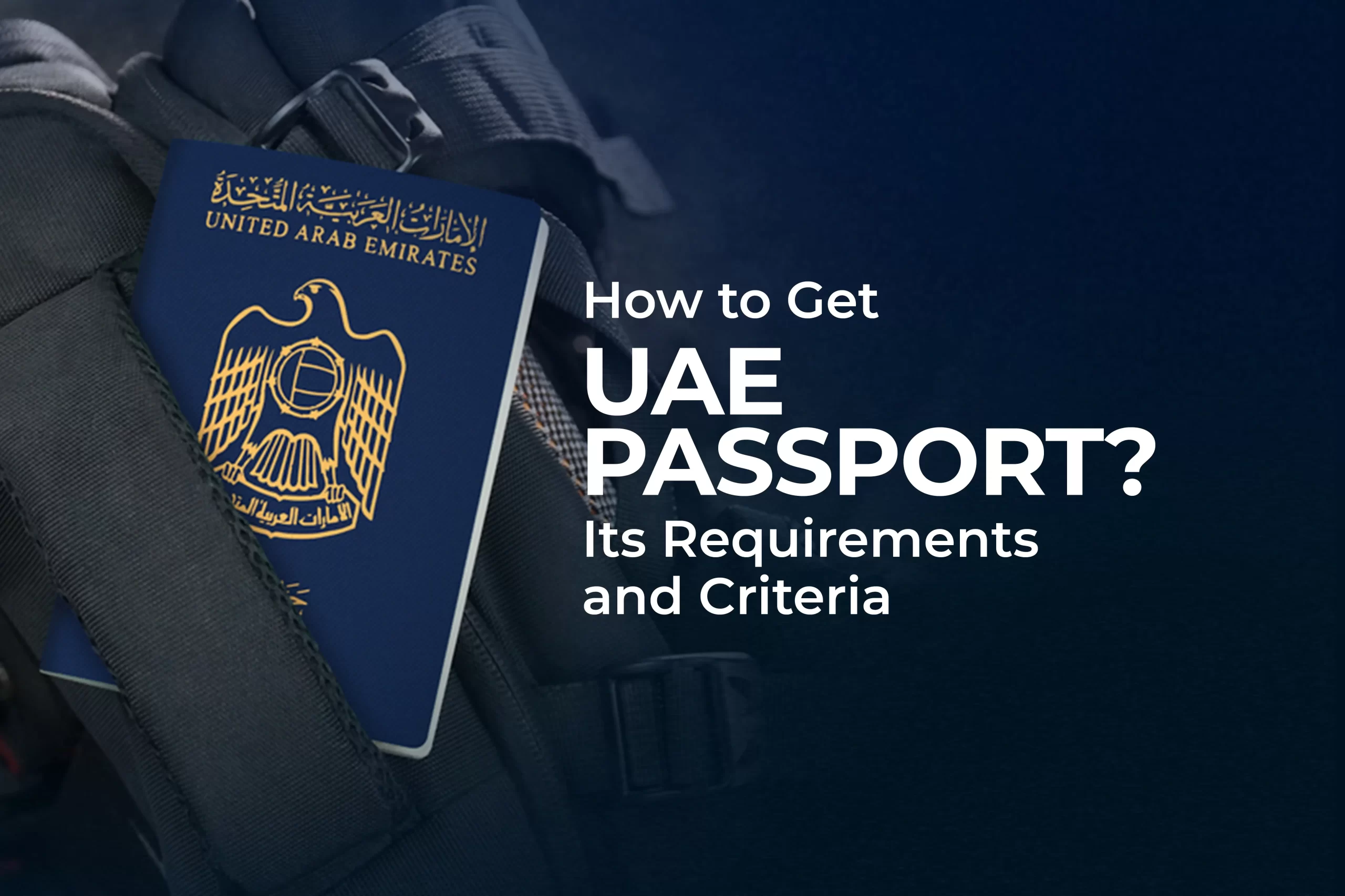 How to Get UAE Passport