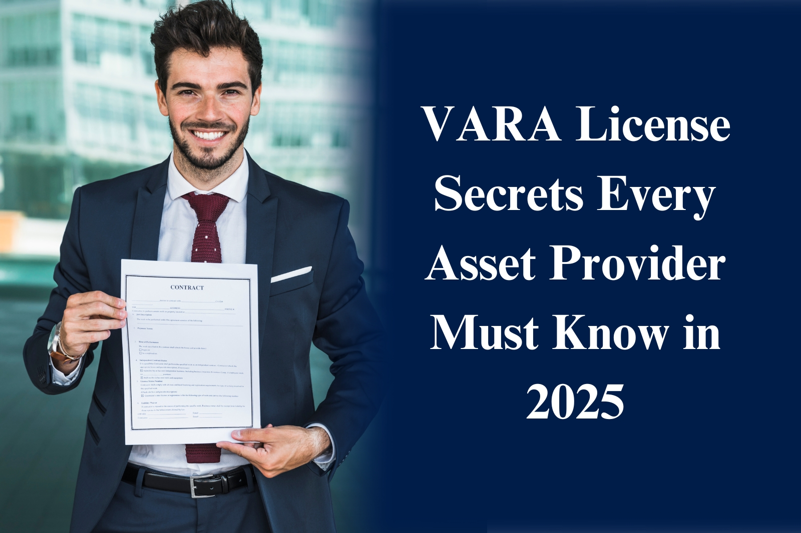 VARA License Regulations and Benefits