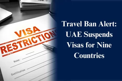 UAE Suspends Tourist and Work Visas for Nine Countries