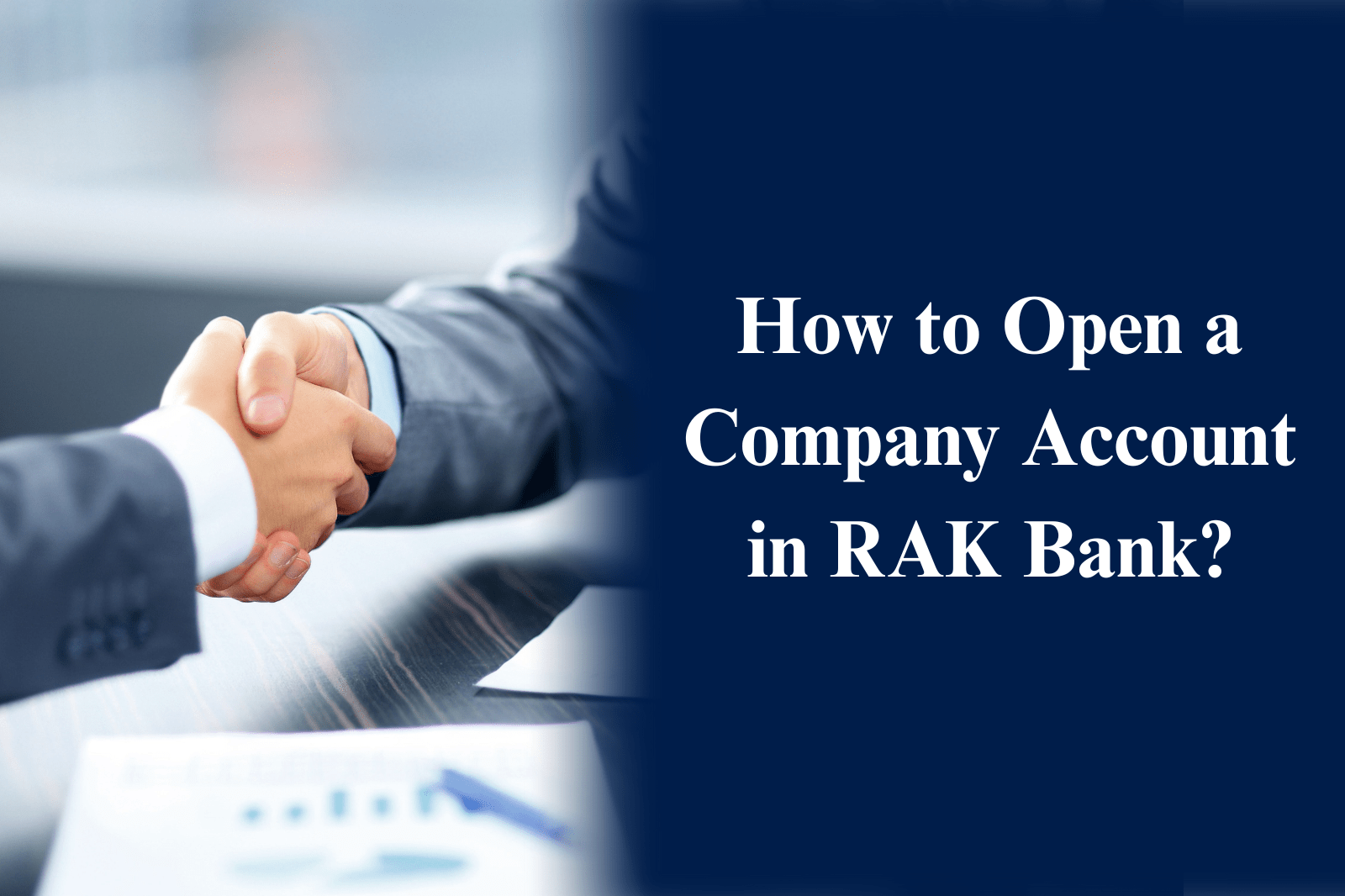 business man shaking hand with bank representative