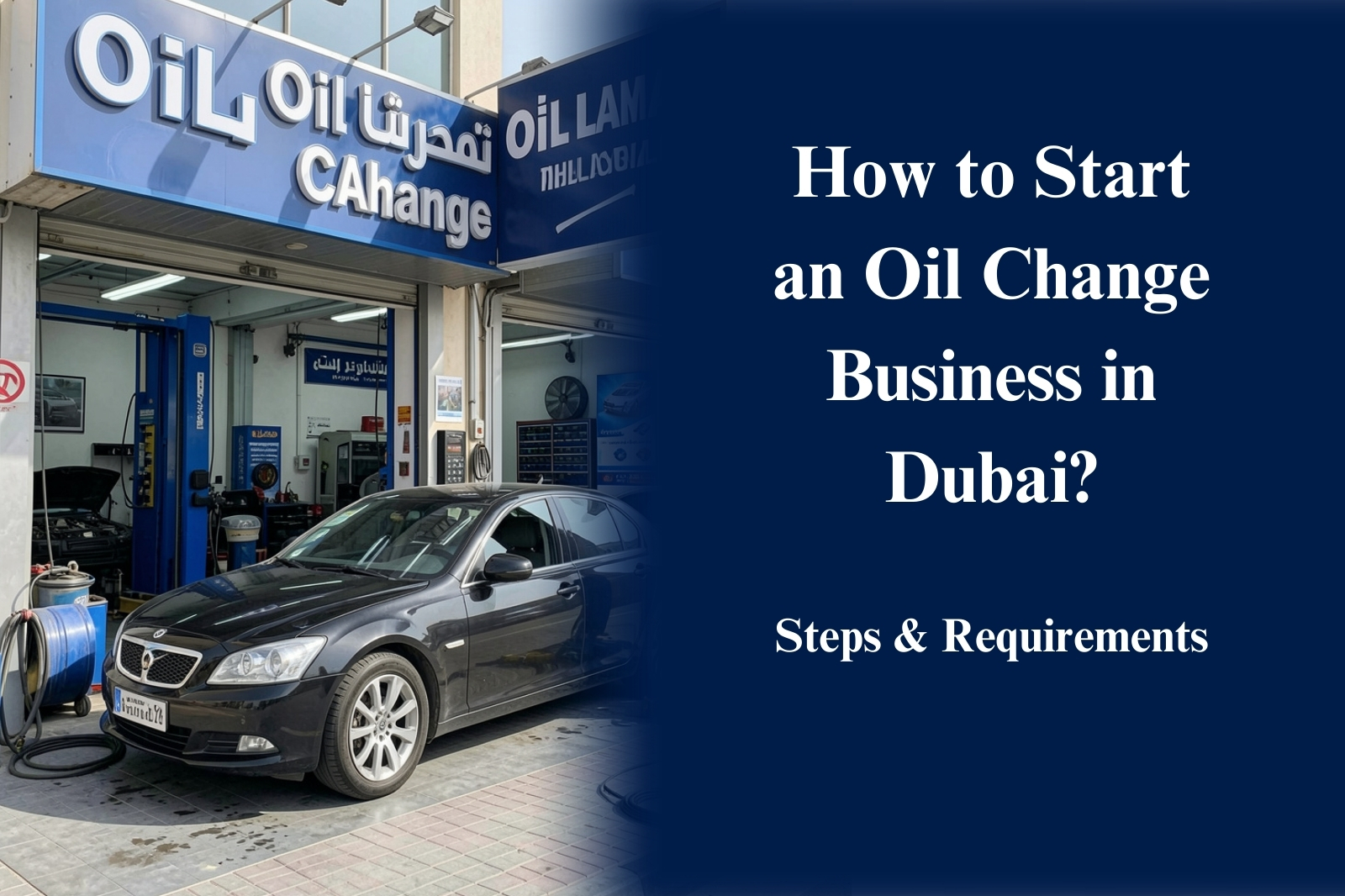 How to Start an Oil Change Business in Dubai