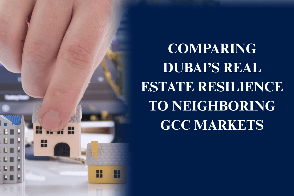 Dubai skyline representing the resilience of Dubai's real estate market compared to neighboring GCC countries